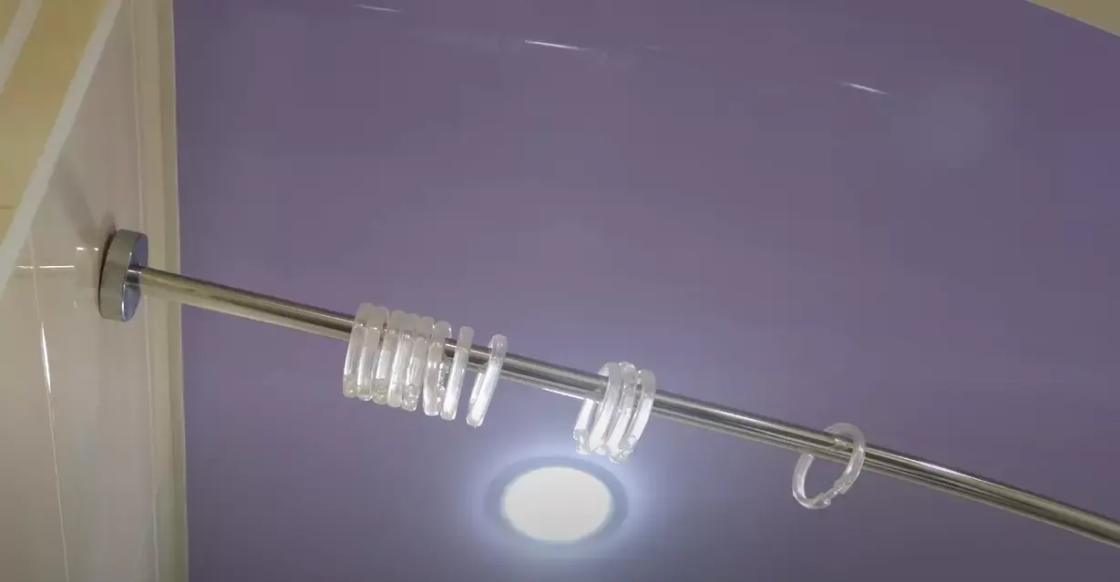 Сиреневый натяжной потолок — Нижний Новгород, Романтиков, 15, фото 2